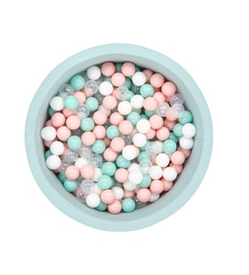 Wellgro Bubble Pop Mint Top Havuzu-Mint/Beyaz/Şeffaf/Pembe (Mint Yeşili)