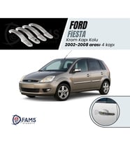 Ford Fiesta Krom Kapı Kolu 4 Kapı 2001 - 2008 P.Çelik