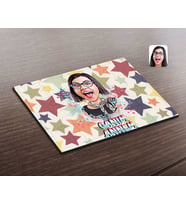 BK Gift Kişiye Özel Canım Annem Karikatürlü Ahşap Puzzle-1
