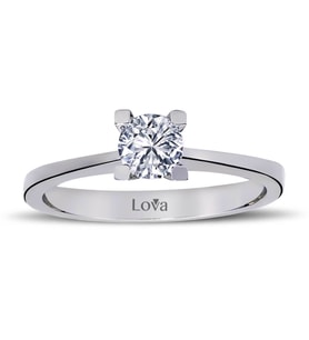 Lova G Renk 0,40 Karat Pırlanta Tektaş Yüzük - 1060003