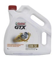 Castrol GTX 20W-50 4 Litre Sentetik Motor Yağı