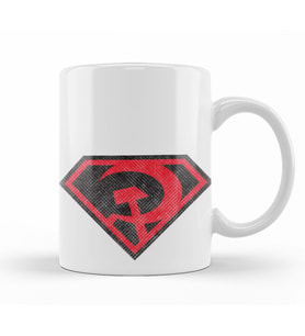 Superman Red Son Superman Kupa Bardak Porselen