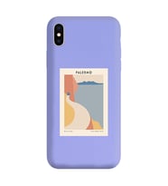 Lila Lansman Telefon Kılıfı Iphone XS