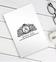BK Gift Kişiye Özel İsimli Beyaz Defter - 13