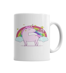 Hello Bitches Bebek Unicorn Kupa Bardak Porselen