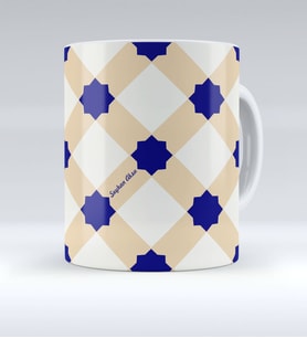 BK Gift Kişiye Özel Çini Desenli Kupa Bardak  15