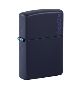 Zippo Çakmak Navy Blue Koyu Mavi Logo 239zl