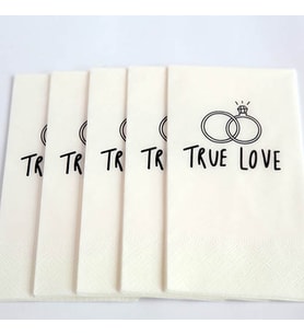 Özel Baskılı Peçete(True Love) 25 adet