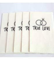 Özel Baskılı Peçete(True Love) 25 adet
