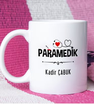 Paramedik Tasarımlı Kişiye Özel Paramedik Kupa Bardak
