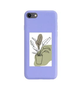 Lila Lansman Telefon Kılıfı Iphone 7