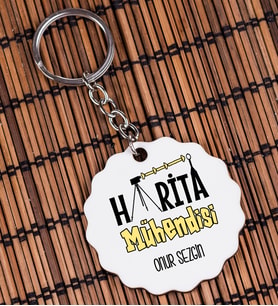 Harita Mühendisi Anahtarlık