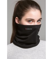 Thermoform Heavy Yetişkin Boyunluk Yüz Maskesi Siyah