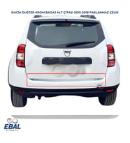 Dacia Duster Krom Bagaj Alt Çıtası 2010-2018 P.Çelik
