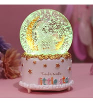 Sevgiliye Hediye Unicorn Işıklı Müzikli Kar Küresi