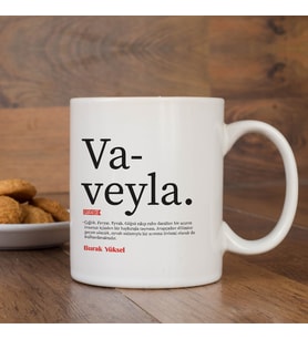 Lügatçe Vaveyla İsme Özel Kupa