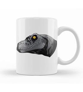 Jurassic Park Amber Eye Kupa Bardak Porselen