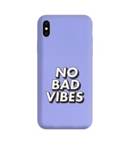Iphone X No Bad Tasarımlı Mor Lansman Telefon Kılıfı