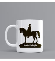 Atatürk Temalı Hediye Kupa Bardak Kişiye Özel Hediye W13