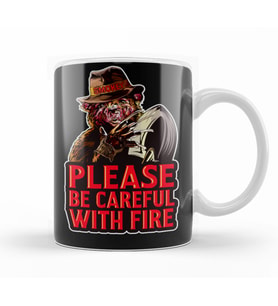Smokey The Bear  Please Be Careful With Fire Kupa Bardak Porselen