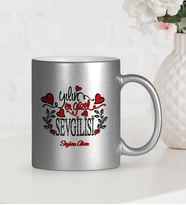 BK Gift Kişiye Özel Yılın En Güzel Sevgilisi Gümüş Yaldızlı Kupa Bardak
