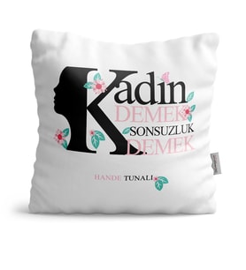 BK Gift Kişiye Özel Kadınlar Günü  Yastık  6