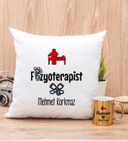 Fizyoterapist Yastık ve Gold Kupa Bardak