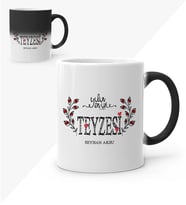 BK Gift Kişiye Özel Yılın En İyi Teyzesi Sihirli Kupa Bardak
