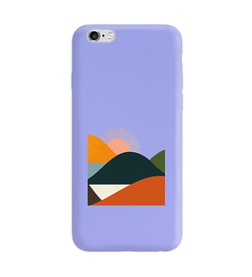 Lila Lansman Telefon Kılıfı Iphone 6 Plus
