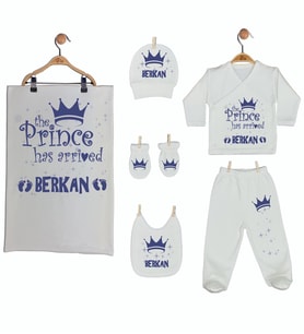 Pia Baby Gl 1907-07 İsme Özel Battaniye Zıbın Set