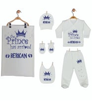 Pia Baby Gl 1907-07 İsme Özel Battaniye Zıbın Set