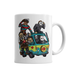 Skull Kupa Bardak Porselen