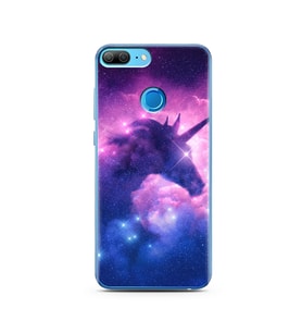 Unicorn Tasarımlı Süper Şeffaf Silikon Telefon Kılıfı Huawei Honor 9 Lite