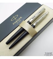 Parker Jotter Siyah CT Dolma Kalem + Tükenmez Kalem Set  Parker Kalem  İsme Özel Kalem  Hediyelik Kalem