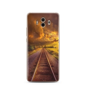 Ray Tasarımlı Süper Şeffaf Silikon Telefon Kılıfı Huawei Mate 10 Pro