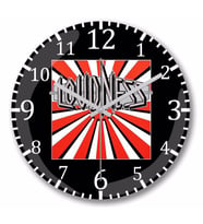 Loudness Duvar Saati Bombeli Gercek Cam