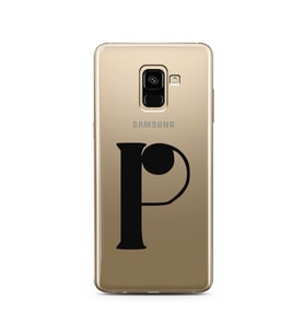 Samsung A8 Plus Harf Tasarımlı Telefon Kılıfı P-Harfi 