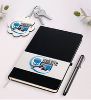 BK Gift Kişiye Özel Teknisyen Siyah Defter Kalem Ve Anahtarlık Hediye Seti (Model 1)