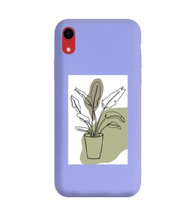 Lila Lansman Telefon Kılıfı Iphone XR