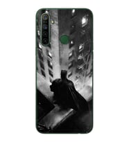 Batman Tasarım Süper Şeffaf Silikon Telefon Kılıfı Oppo Realmi 5i