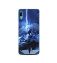 Kaptan Amerika Tasarım Süper Şeffaf Silikon Telefon Kılıfı Huawei Y6 2019
