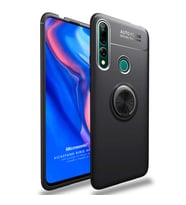 Microsonic Huawei P Smart Z Kılıf Kickstand Ring Holder Siyah