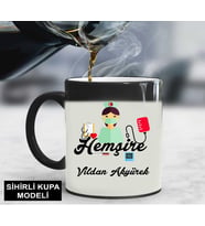 Hemşire Kupa Bardağı Sihirli