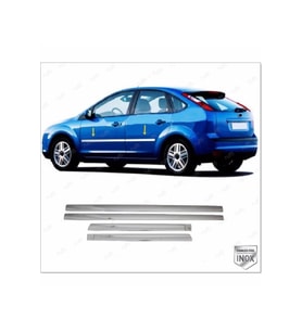 Ford Focus 2 Krom Yan Kapı Çıta 4 Kapı 2004-2010 arası Paslanmaz Çelik
