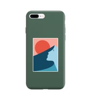 Koyu Yeşil Lansman Kılıf iPhone 8 Plus