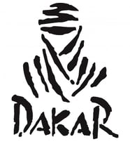 Dakar Rally Adam Off Road Oto Sticker 30CM Ebatında