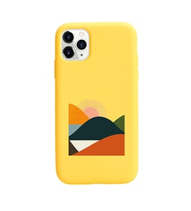 Sarı Lansman Telefon Kılıfı Iphone 11 Pro