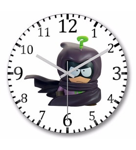 South Park Eric Cartman   Duvar Saati Bombeli   Gercek   Cam