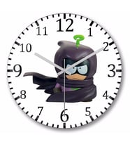 South Park Eric Cartman   Duvar Saati Bombeli   Gercek   Cam
