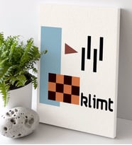 Klimt Tasarımlı Kanvas Tablo 30x50cm